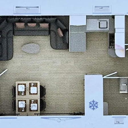 Mobil-home Les Lauriers Roses Siblu 4**** Campsite